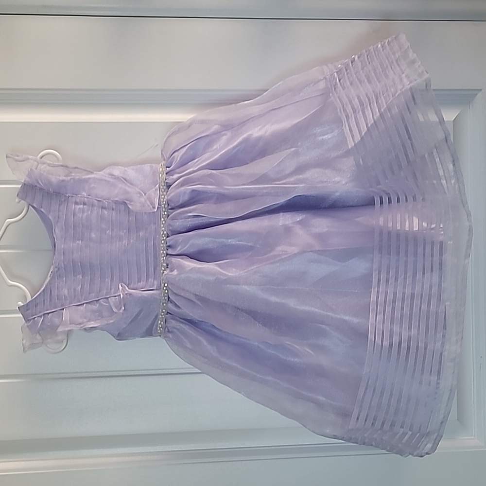 Elegant Lavender Kids Dress